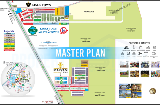 Maryam Town Lahore Master Plan