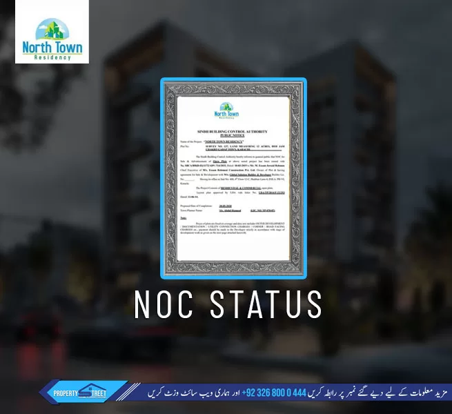 North Town Residency Karachi NOC